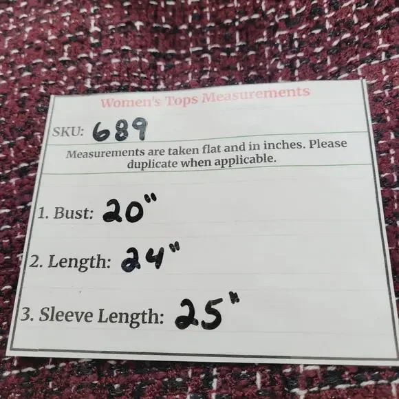 White House Black Market Womens Sz 10 Burgundy Tweed Fringe Blazer Heritage Chic - Picture 11 of 11